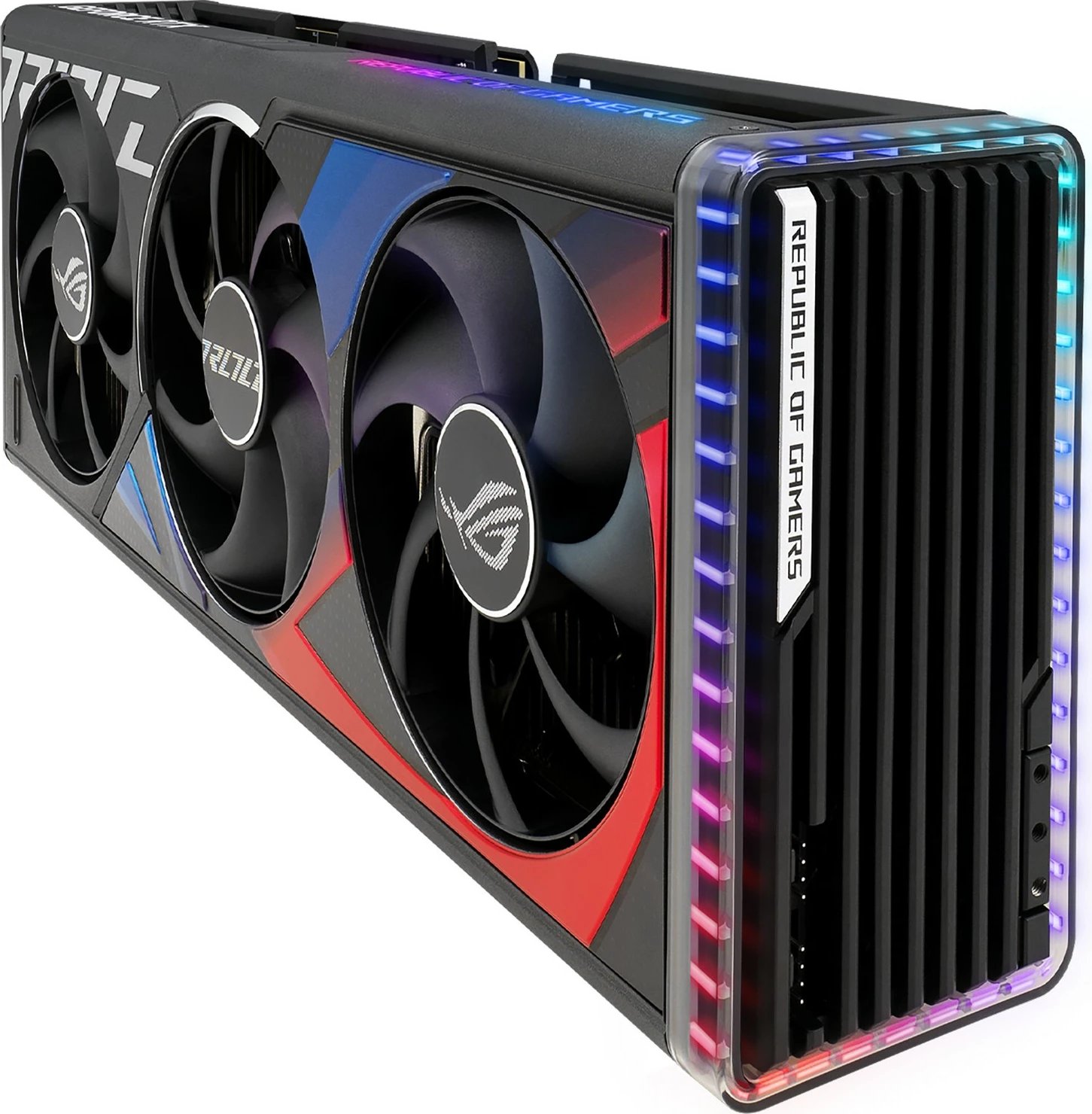 Kartelë grafike ASUS ROG Strix RTX 4080 SUPER, 16 GB, GDDR6X, PCI Express 4.0, Multicolour Kartelë grafike ASUS ROG Strix RTX 4080 SUPER, 16 GB, GDDR6X, PCI Express 4.0, Multicolour