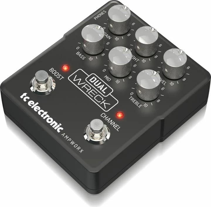 Preamplifikator TC Electronic DUAL WRECK, për kitarë elektrike