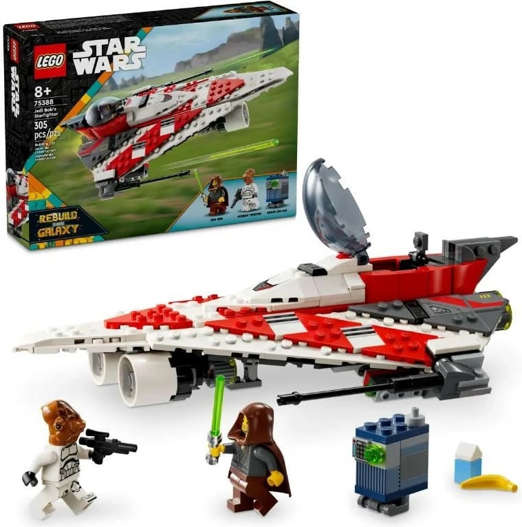 Set LEGO Star Wars Jedi Knight's Starfighter Boba 75388, 305 pjesë, për fëmijë 8+