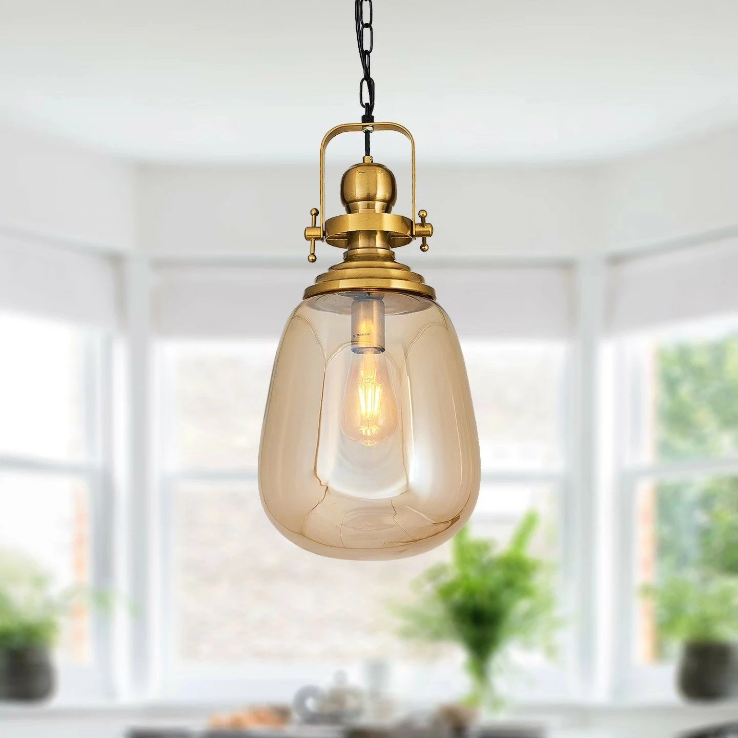 Llambë tavani Opviq, ngjyrë mjaltë, 4740-3A