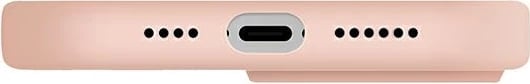 Mbështjellës UNIQ Lino Hue MagClick për iPhone 14 Plus, rozë