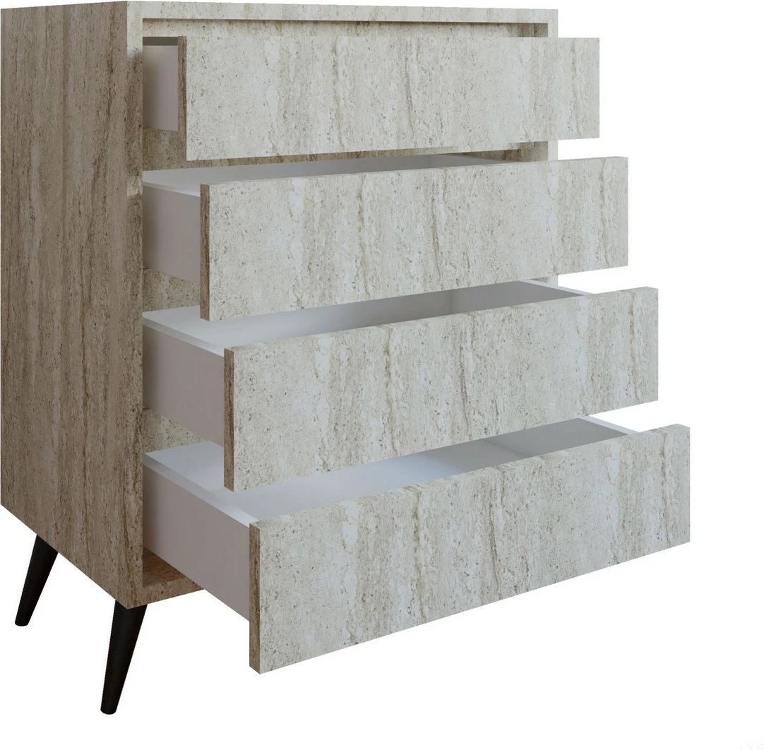Komodë Hanah Home, Suvera, travertin