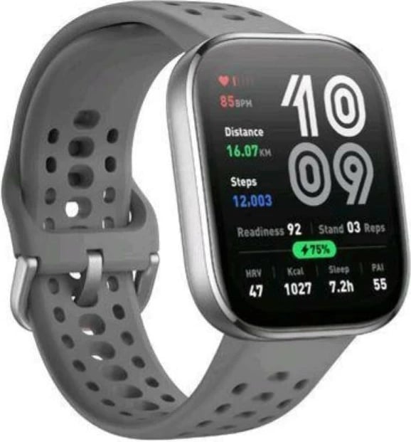 Smartwatch Xiaomi Amazfit BIP 6, thirrje zanore BT, charcoal
