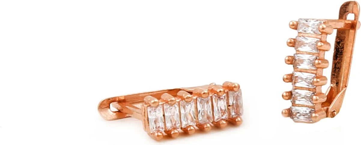 Vathë argjendi ngjyrë rozë gold, Jumeon, 10779ROS