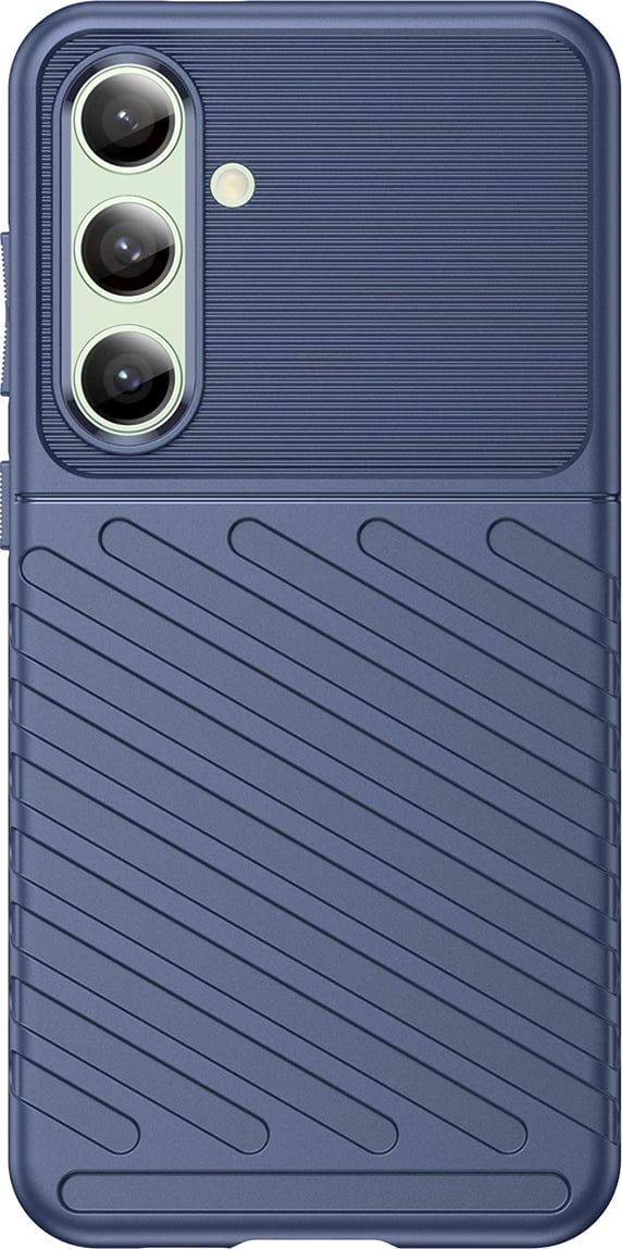 Mbështjellës Hurtel Thunder Case për Samsung Galaxy S24 FE, TPU, Blu