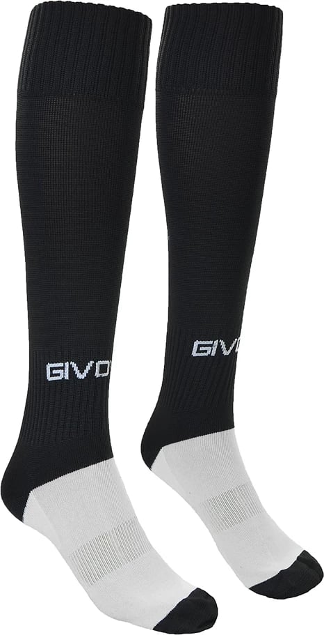 Çorape futbolli Givova unisex, të zeza