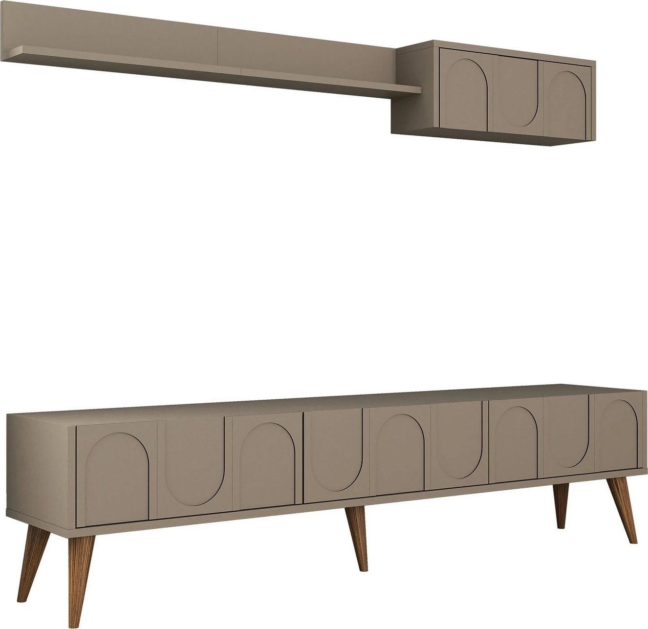 Komodë TV Hanah Home, Lyon 2 - Atlas, ngjyrë arre