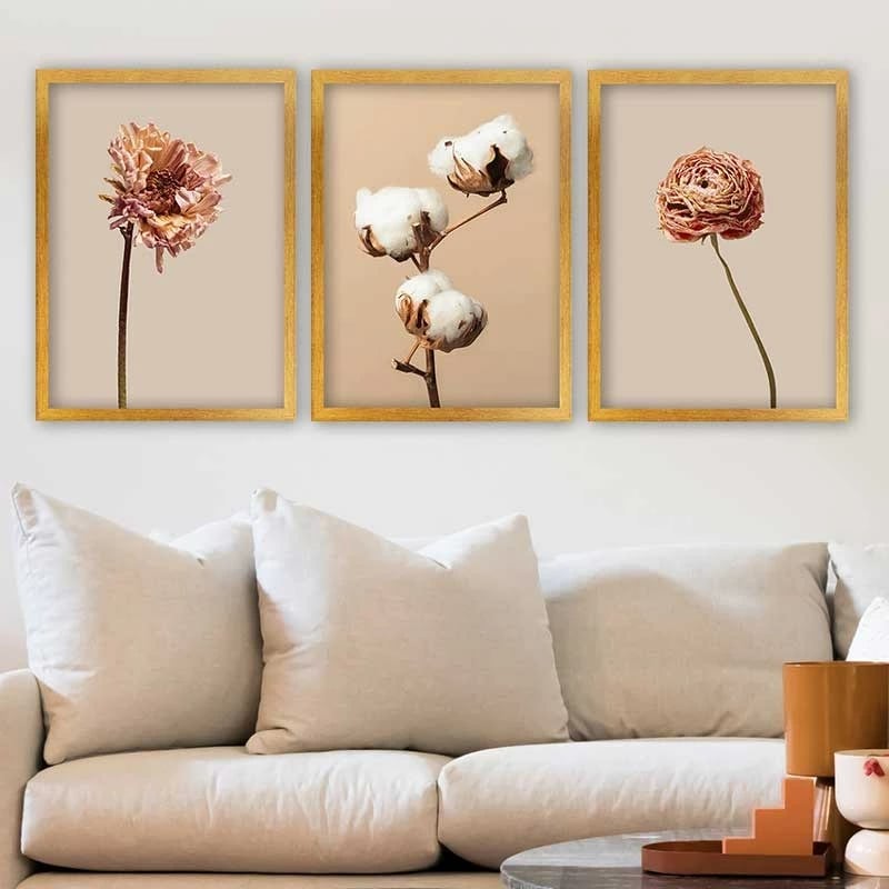 Pikturë dekorative me kornizë (3 copë), Wallity, 3AC_2955490_3545