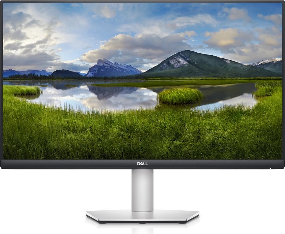 Monitor, Dell S2722QC (210-BBRQ) 27" 4K UHD (3840x2160) IPS 60 Hz 4 ms me altoparlantë, zi