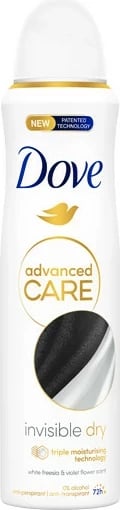 Deodorant Dove Advanced Care 72H Invisible Dry, 15