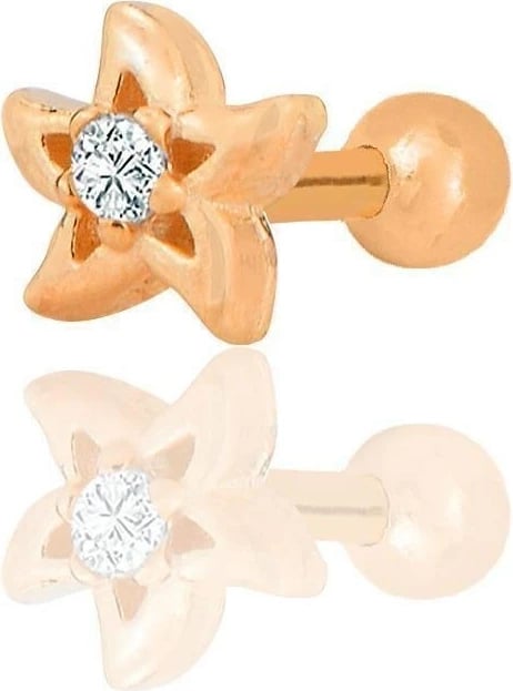 Piercing argjendi, ngjyrë ari rozë, Jumeon, SGTL12317