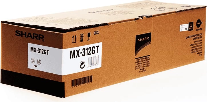Toner Sharp MX-312GT, rendiment 25000 faqe, i zi