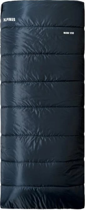 Sako gjumi Alpinus Warm 1200, 180 cm x 75 cm, ngjyrë blu e errët