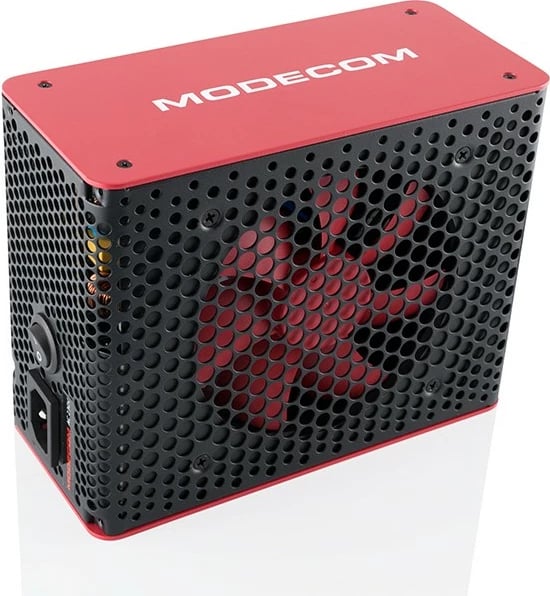 Kasë furnizimi MODECOM Volcano 750W, modular, 80 PLUS Bronze, e zezë/kuqe
