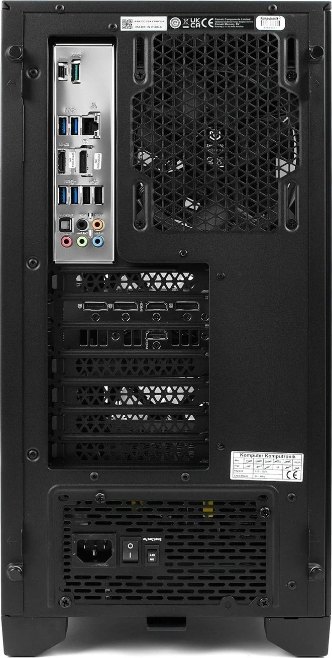 Kompjuter Ultimate R750, Ryzen 7, RTX 4070 Ti Super, 32GB RAM, 2TB SSD, e zi
