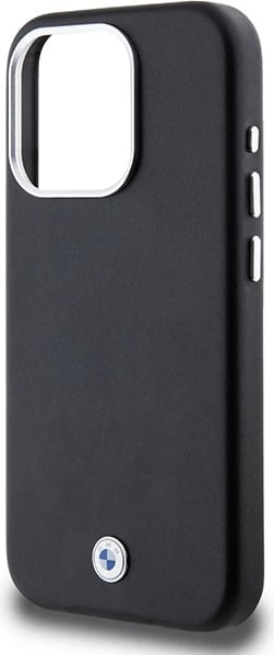 Mbështjellës BMW Signature Wrapped Metal MagSafe për iPhone 15 Pro, i zi