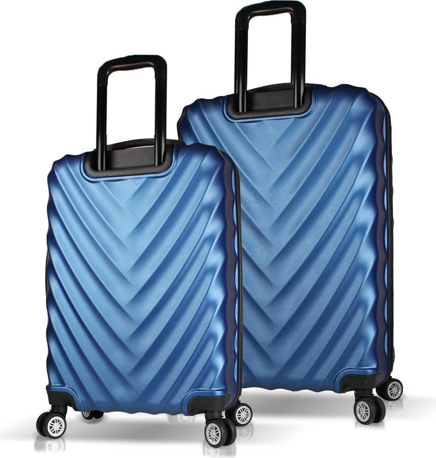 Set valixhesh (2 copë), ngjyrë kaltër e errët, Zoozie Bags, 6890