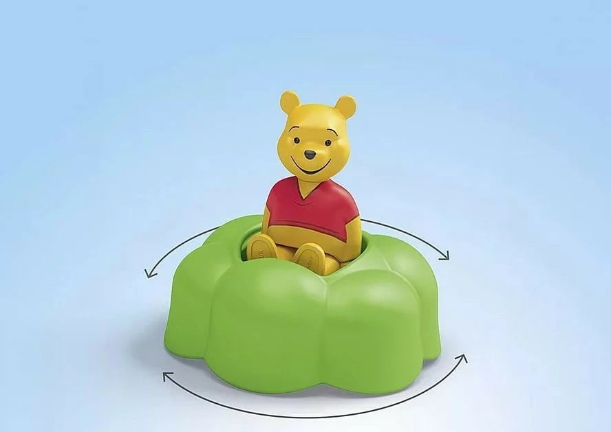 Set figurina Playmobil Junior 71693, Winnie the Pooh dhe Piglet, 17 pjesë