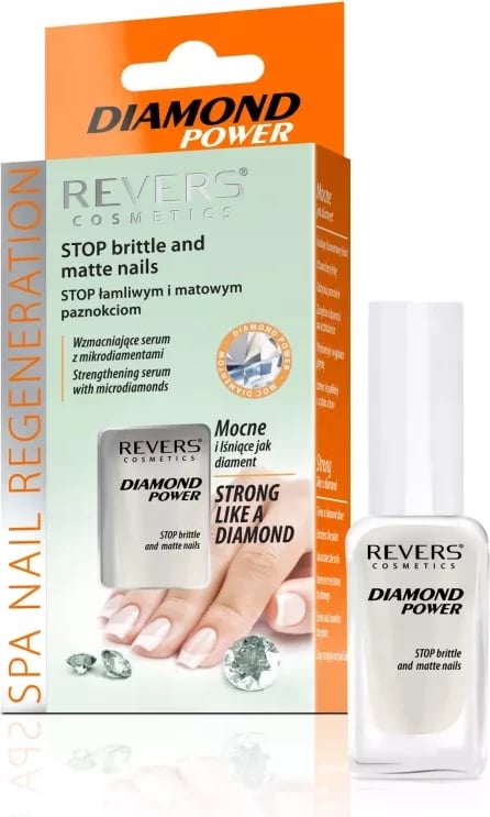 Llak i thonjëve përforcues Revers, 10ml 