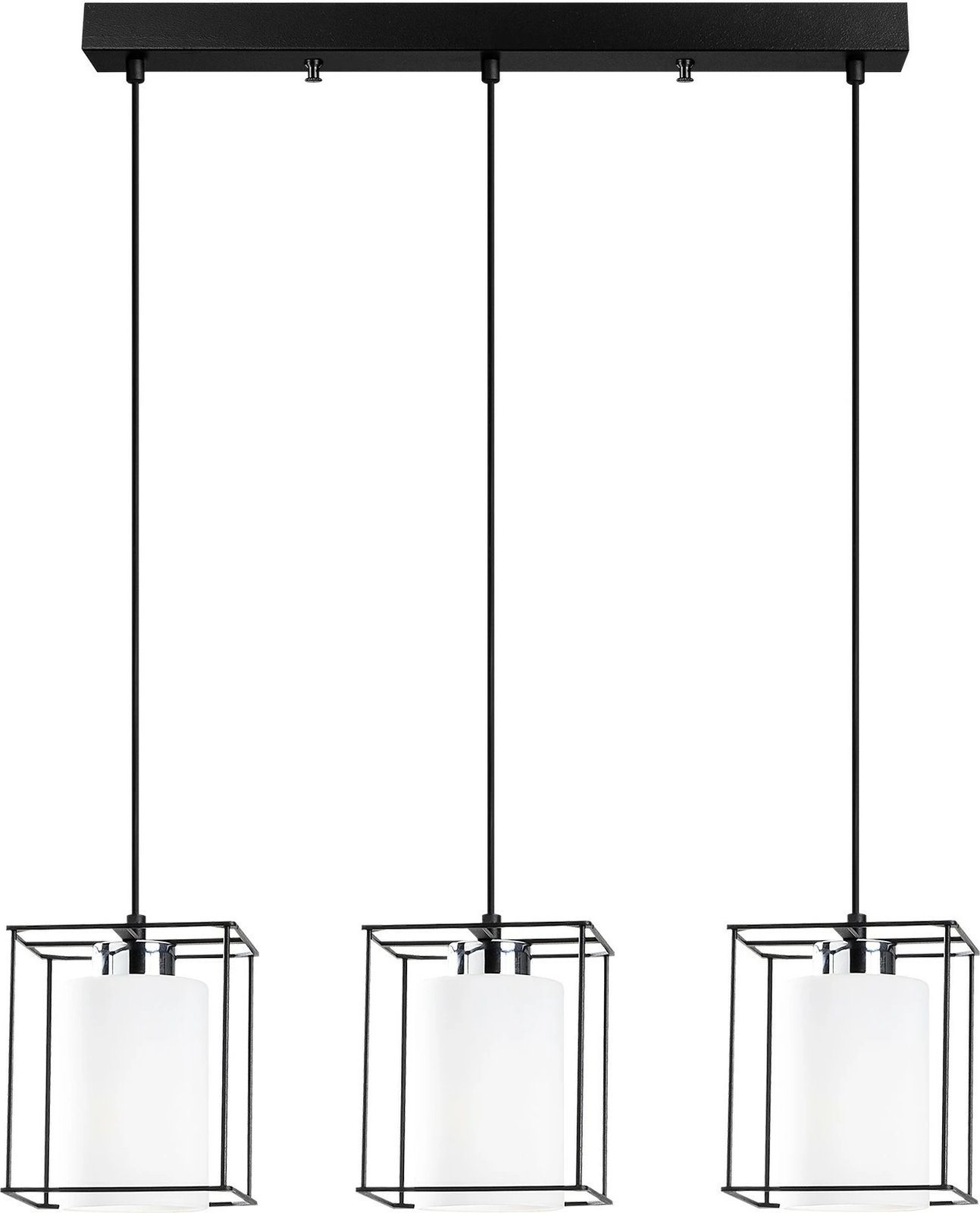 Llambë tavani skandinave, ngjyrë e zezë, Opviq Swank - 702-S1