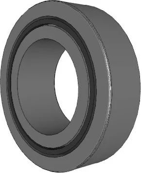 Rulë industrial FAG ŁOŻYSKA FAG33217, 150 mm, Gri