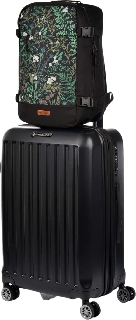 Çantë shpine Meteor unisex, e zezë-gjelbër Çantë shpine Meteor unisex, e zezë-gjelbër