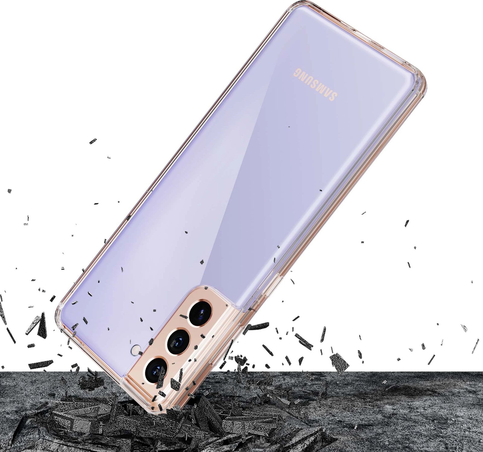 Mbështjellës 3mk Clear Case për Samsung Galaxy S21 5G, Transparent Mbështjellës 3mk Clear Case për Samsung Galaxy S21 5G, Transparent
