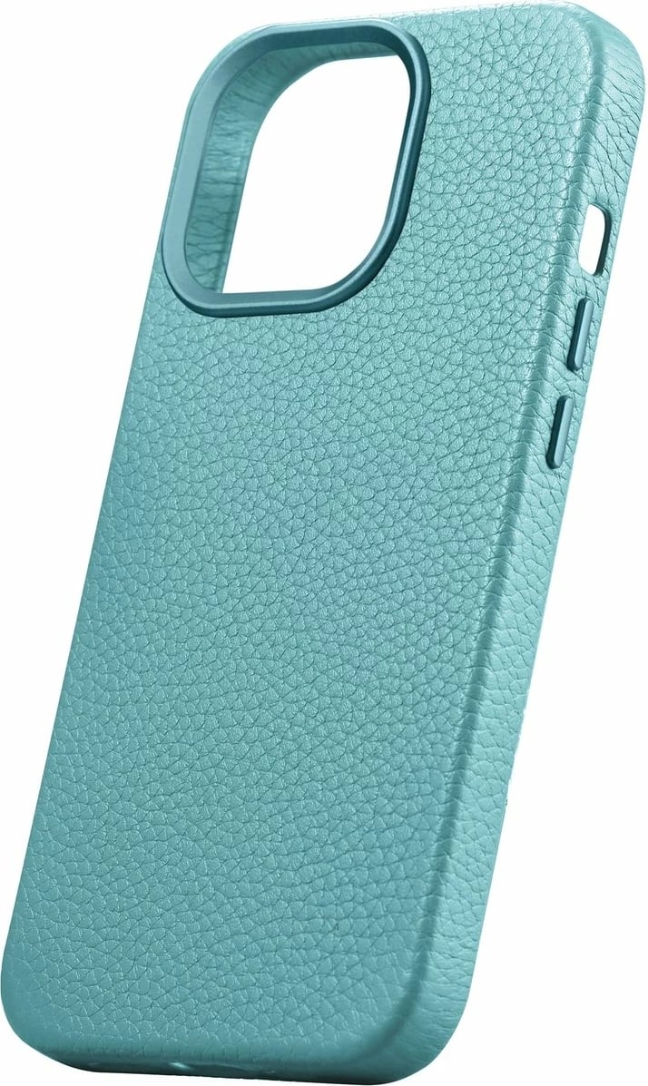 Mbështjellës iCarer Litchi Premium për iPhone 14 Pro Max me MagSafe, Lëkurë, Gjelbër