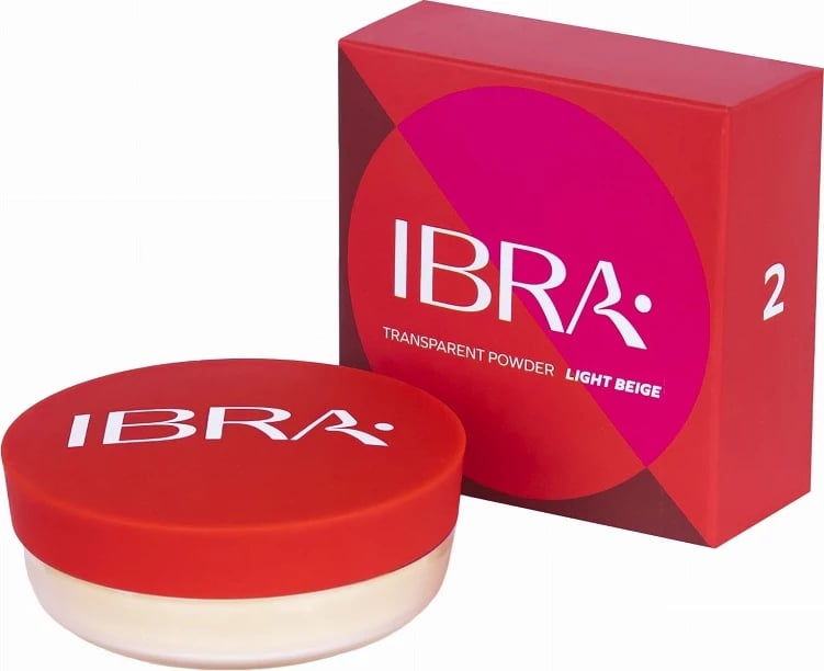Pudër e lirshme Ibra Transparent Powder 2 për femra, 12g