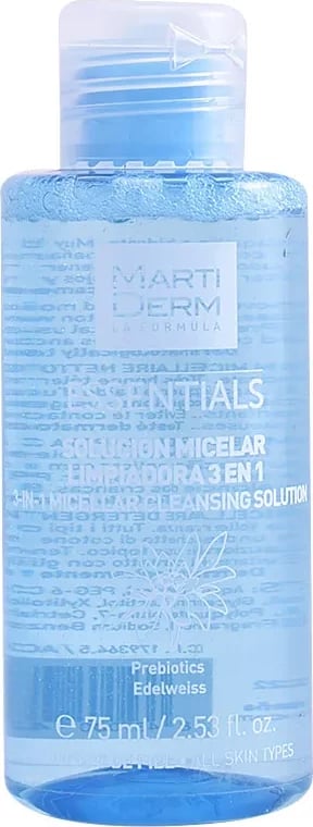 Zgjidhje micelare pastruese Martiderm Essentials unisex 75ml