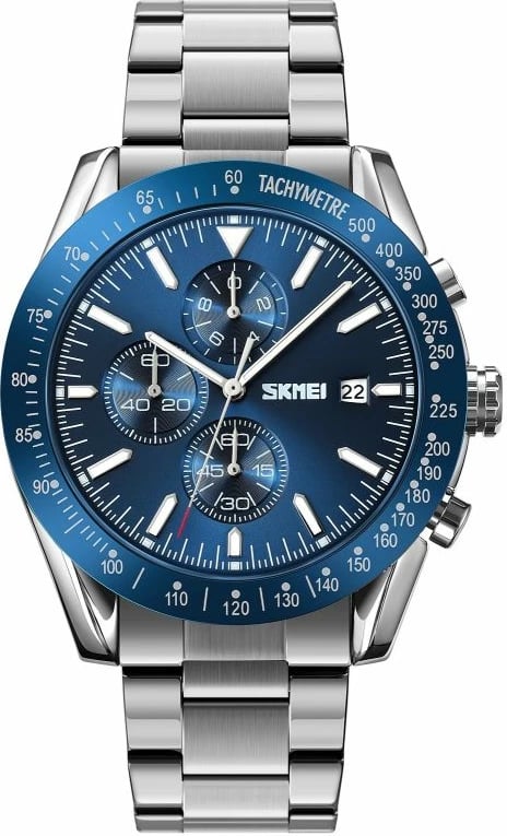 Orë dore për meshkuj Skmei, argjendtë