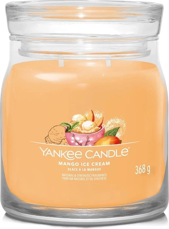 Kandil aromatik Yankee Candle Mango Ice Cream 368g