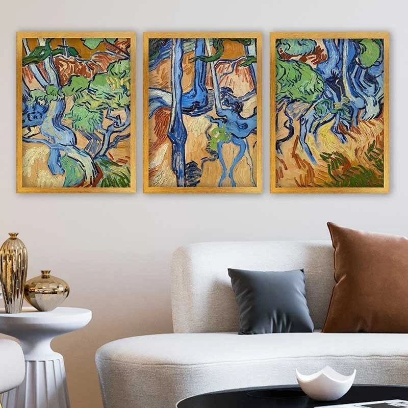 Pikturë dekorative me kornizë (3 copë), Wallity, 3AC_UN3868449_5575