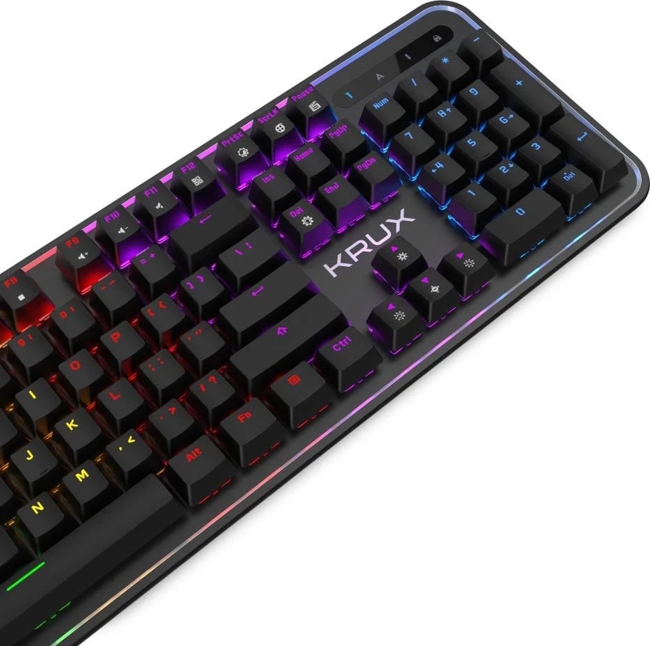 Tastierë për gaming KRUX Comet RGB, e kaltër