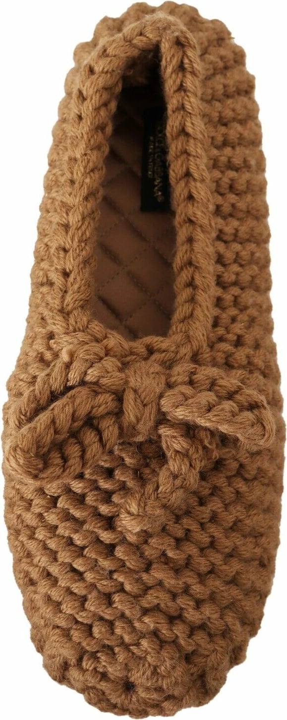 Pantofla për femra Dolce & Gabbana, të kafta 