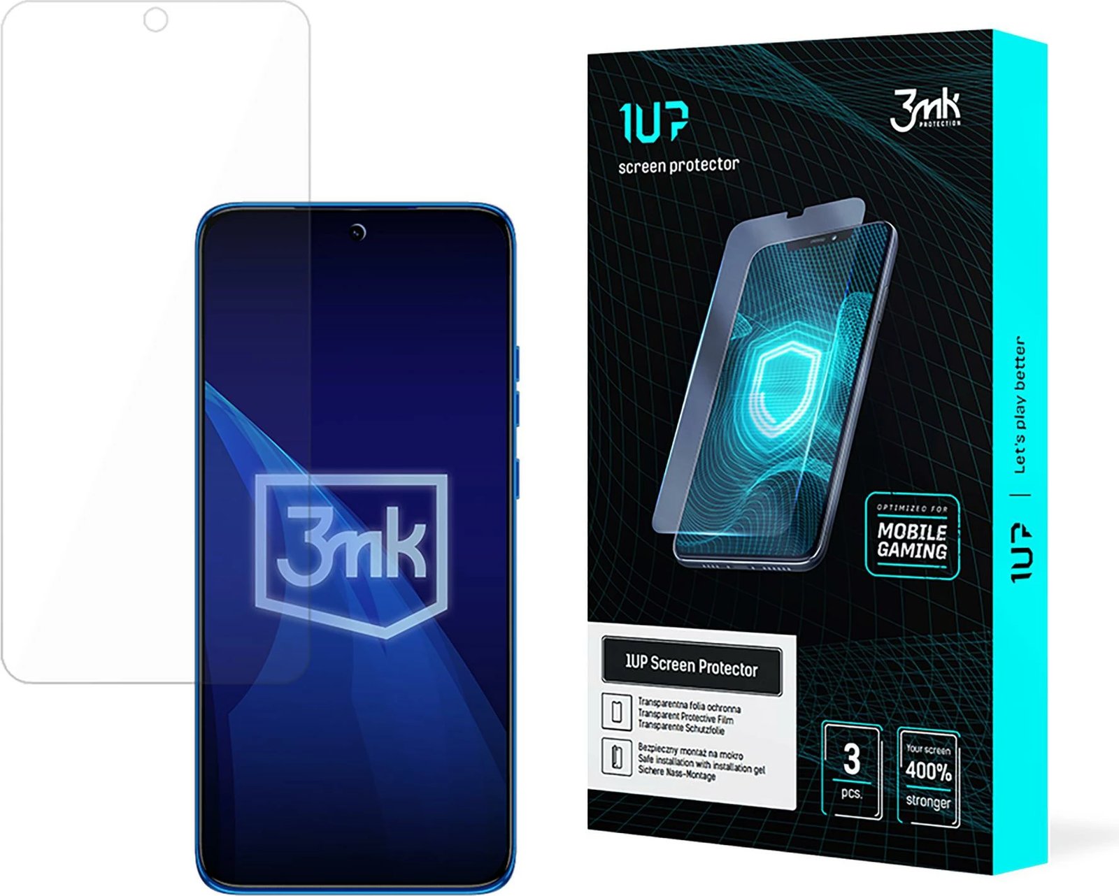 Mbrojtës ekrani 3mk 1UP për Motorola Edge 50 Neo, për gaming