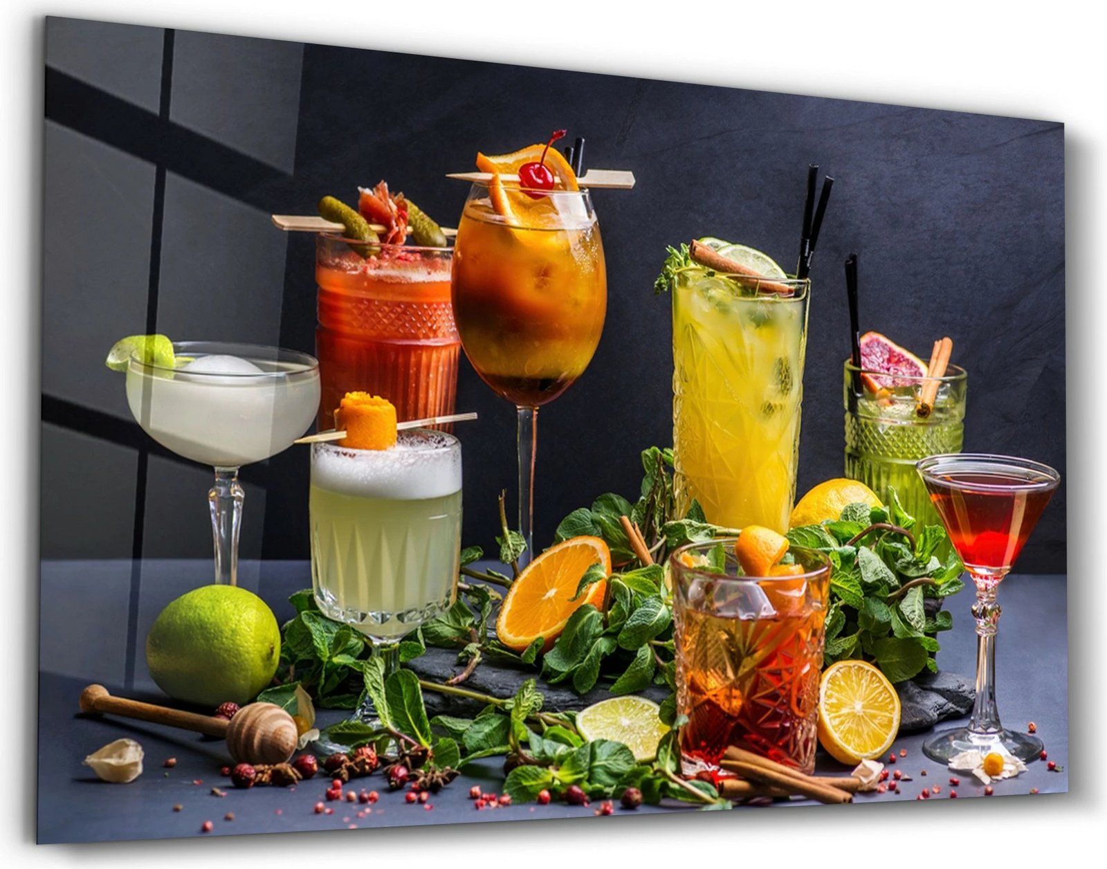 Pikturë dekorative prej xhami të temperuar, Wallity VFT-2051, 46x72cm