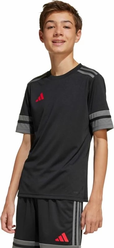 Maicë për fëmijë adidas, e zezë