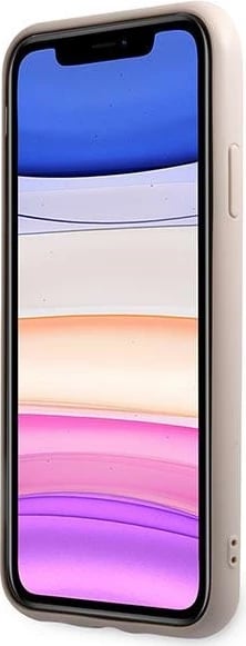 Mbështjellës Guess 4G Stripe për iPhone 11/XR 6.1", Rozë