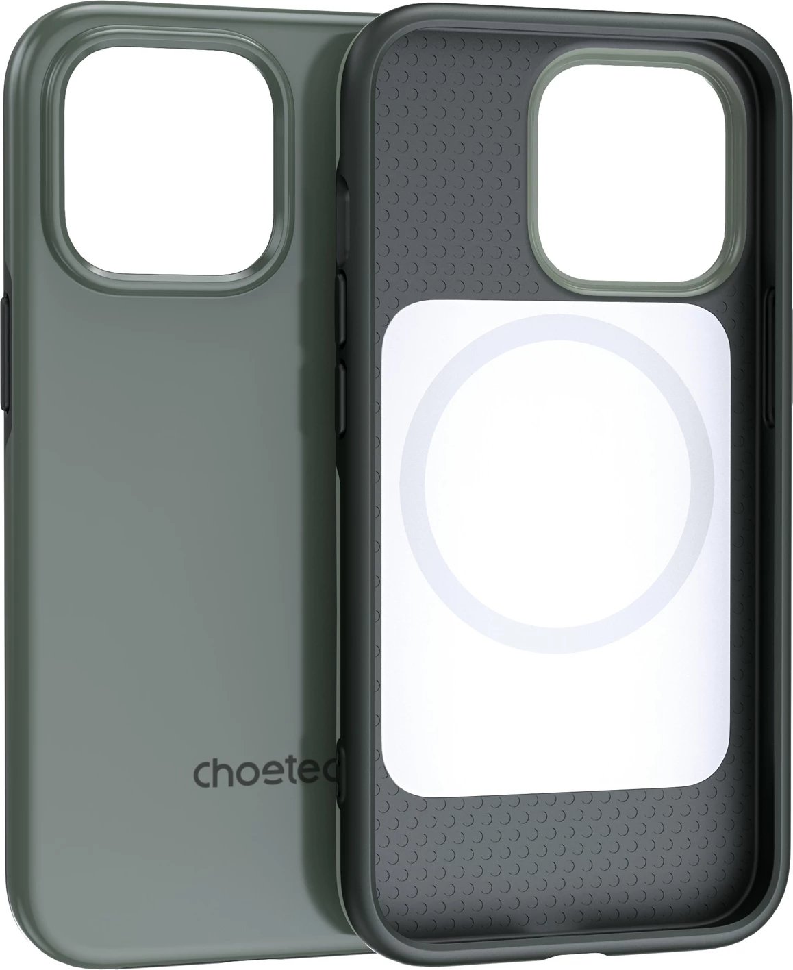 Mbështjellës Choetech PC0113-MFM-GN për iPhone 13 Pro, MagSafe, e gjelbër