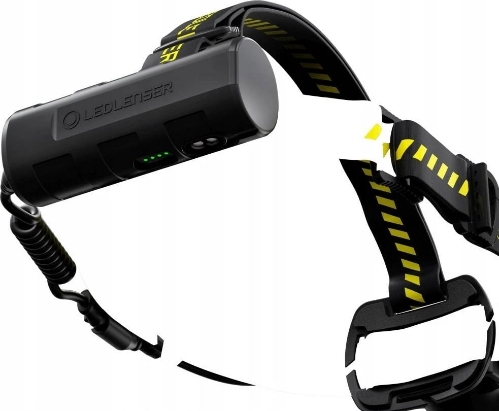 Dritë koke Flashlight Ledlenser H7R, e zezë 