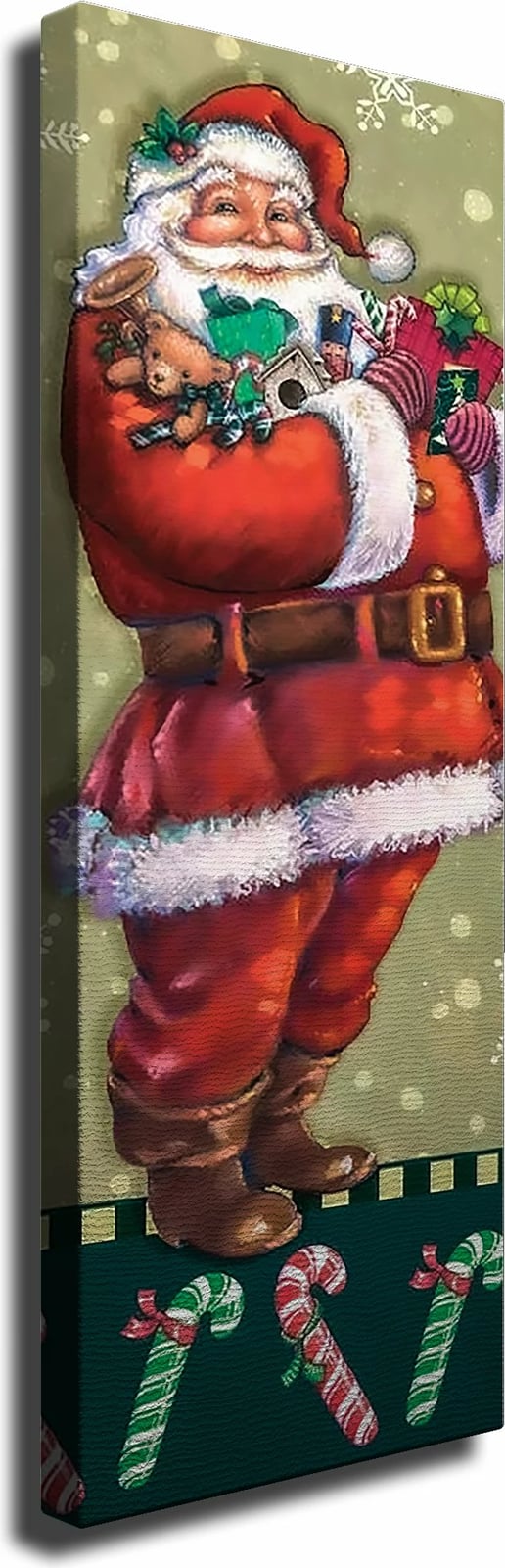 Pikturë dekorative në kanavacë, shumëngjyrëshe, Wallity, PC336, 30x80cm