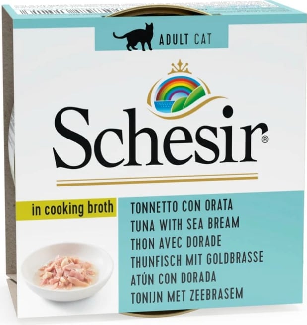Ushqim për mace Schesir, 70 gr