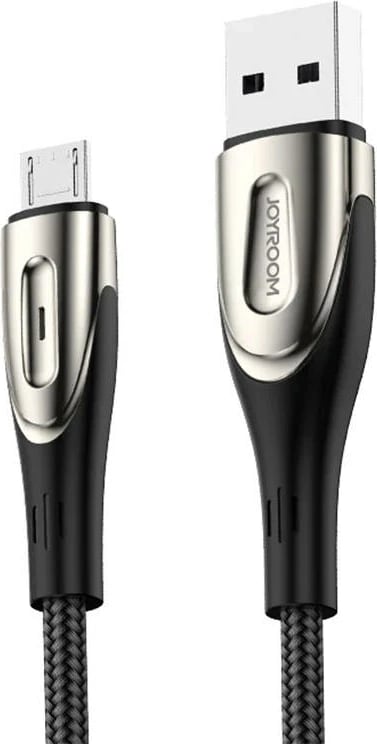 Kabllo karikimi i shpejtë Joyroom S-M411, USB në micro USB, 2m, 3A, e zezë