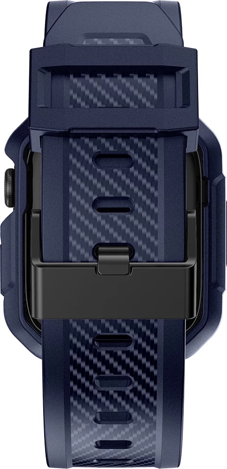 Mbështjellës me rrip Kingxbar CYF106 për Apple Watch 38/40/41mm, Blu