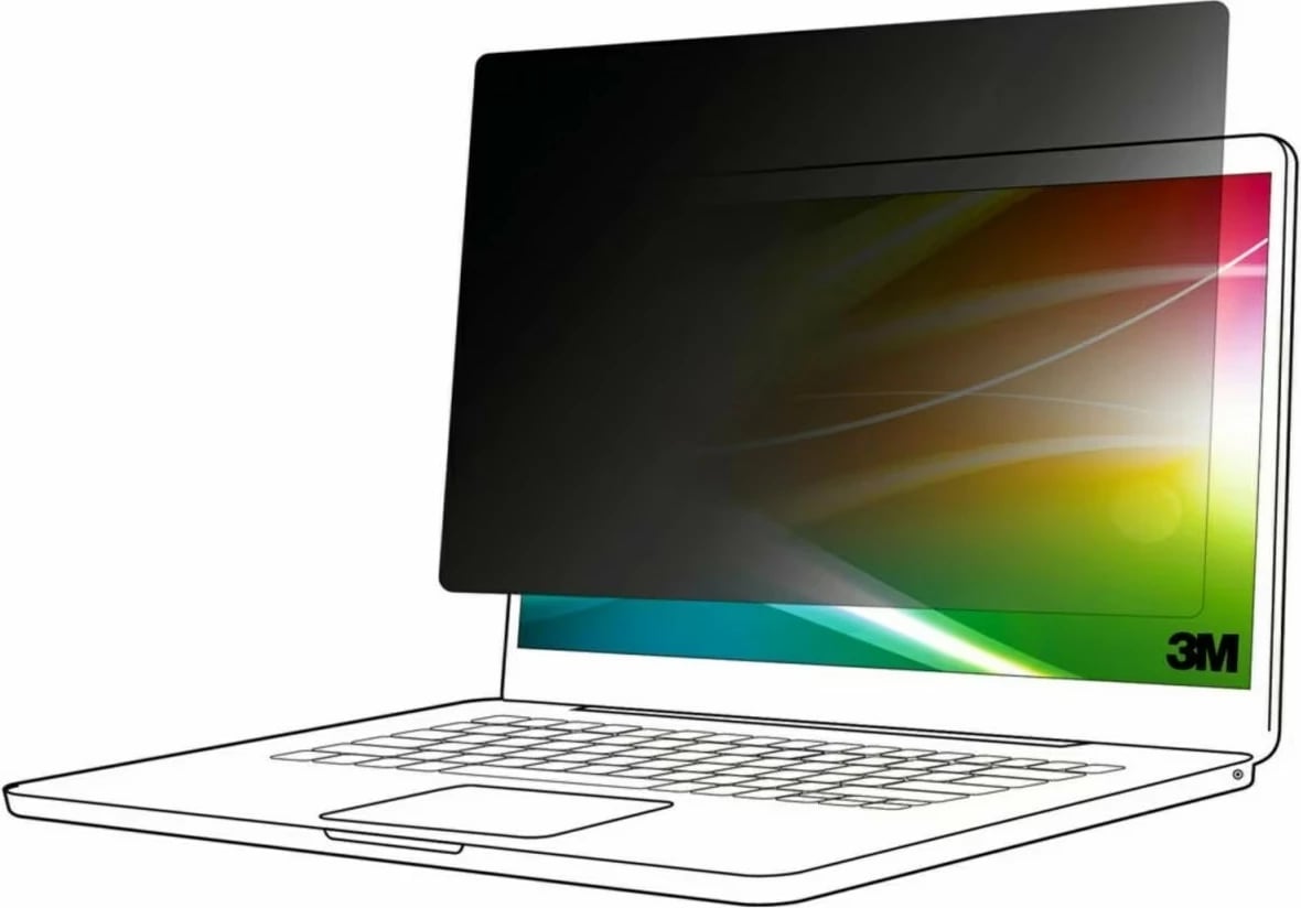 Filtër privatësie për ekran 3M BP173W9B, 17.3 inç, 16:9, i zi