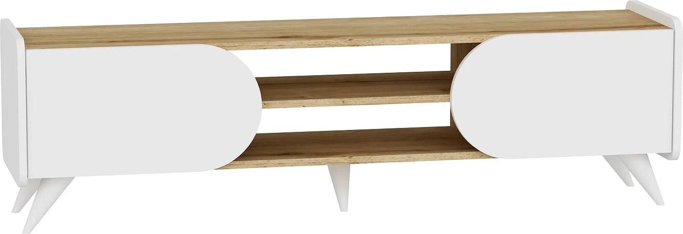 Komodë TV Hanah Home, Mindy Tv 160, ngjyrë safir dhe e bardhë