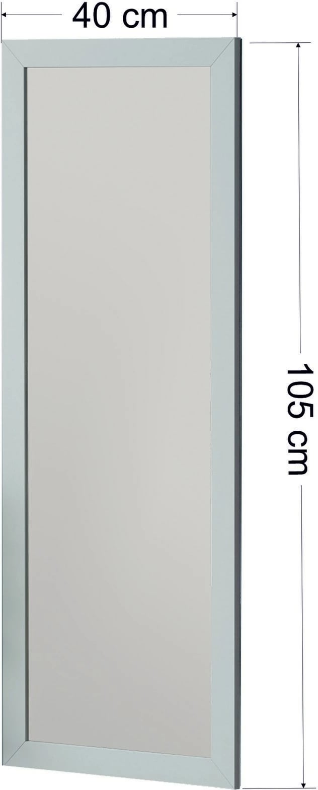 Pasqyrë Hanah Home, Ovea, e bardhë