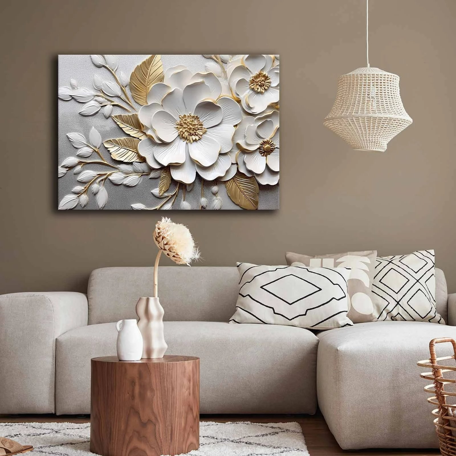 Pikturë dekorative në kanavacë, Wallity, 70100GSC-028, shumëngjyrëshe, 70x100cm