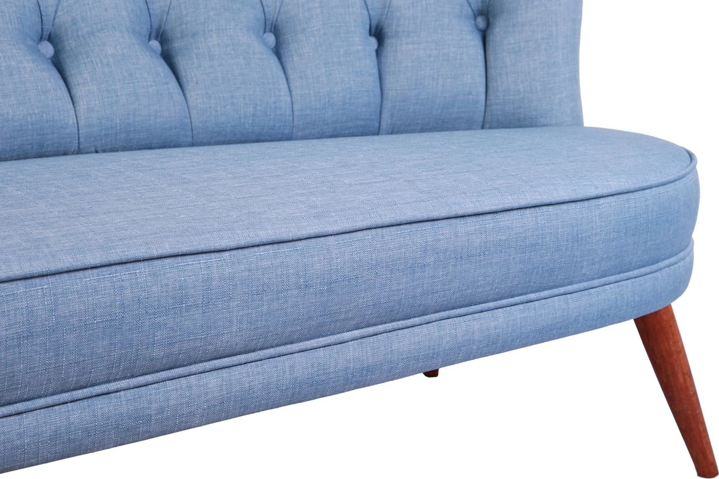 Divan dy-vendësh Atelier del Sofa, Richland Loveseat, indigo blue